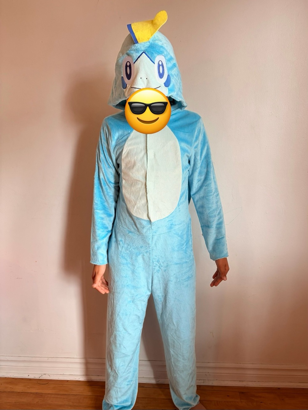 Pokemon Sobble Costume Kids Jumpsuit Halloween L 10-12